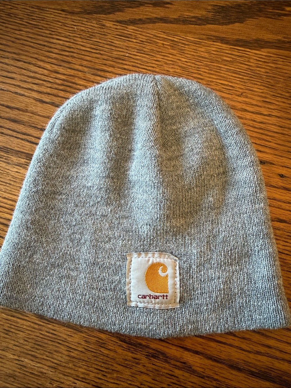 Carhartt A205 Heather Gray Acrylic Knit Beanie Made in USA OSFA